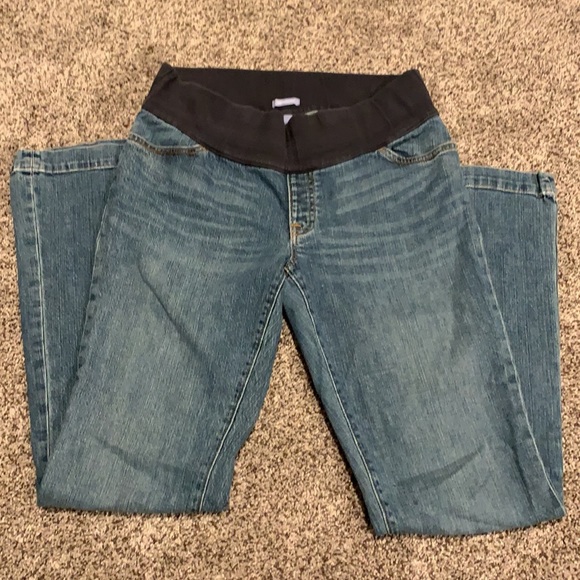Gap Maternity jeans, low band. Sz 8 reg - Picture 3 of 6
